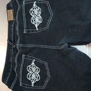 baby phat capri jeans sz 14